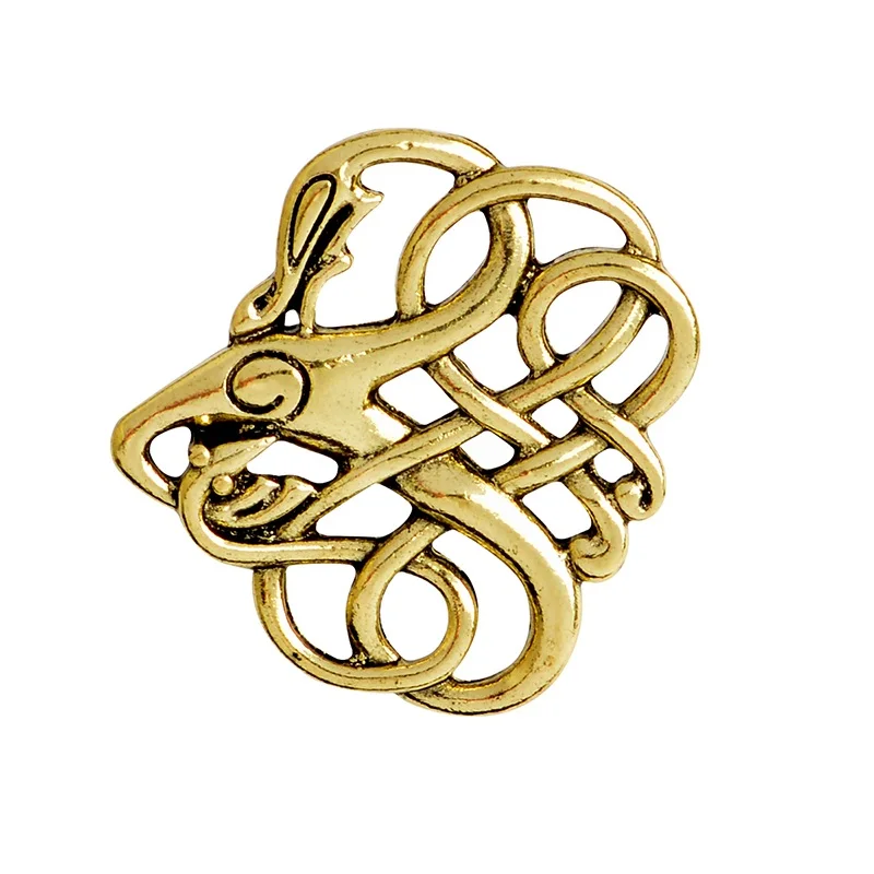 Norse-Vikings-Scandinavische-Viking-sieraden-Goud-Zilver-Minimalistische-broche-Symbool-Warrior-Noorwegen-Norse-Hoofd-Originele-Sieraden(1)