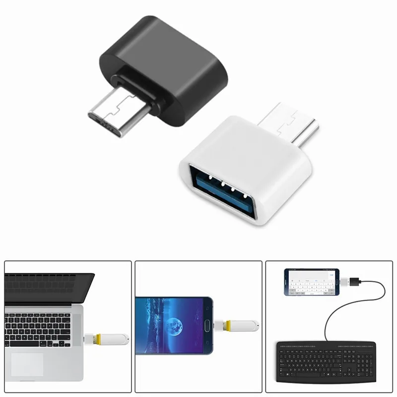 Micro USB OTG адаптер мужчина к USB Android OTG адаптер для Xiaomi телефонный сплиттер adatatore Cuffie USB C адаптер конвертер USB