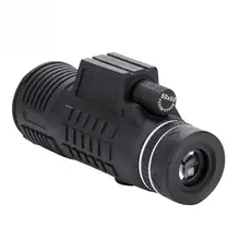 50x60 HD монокуляр Двойной фокус HD Оптика зум телескоп Открытый Охота Кемпинг низкий светильник видения Монокуляр с зажимом для телефона