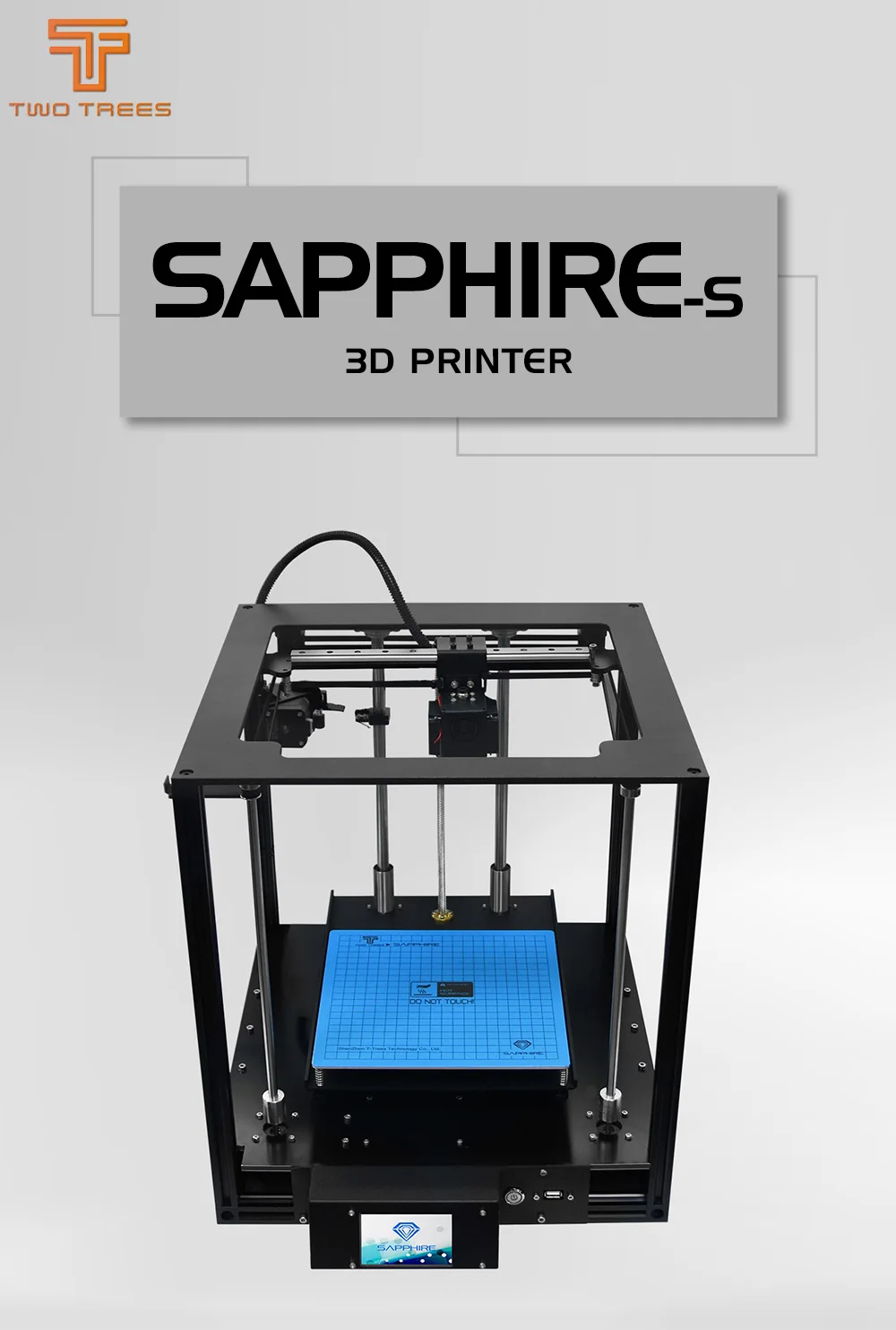 Impresora 3D сапфир S CoreXY 3d принтер Titan экструдер с линейной рейкой алюминиевая рамка автоматическое выравнивание сенсорный экран