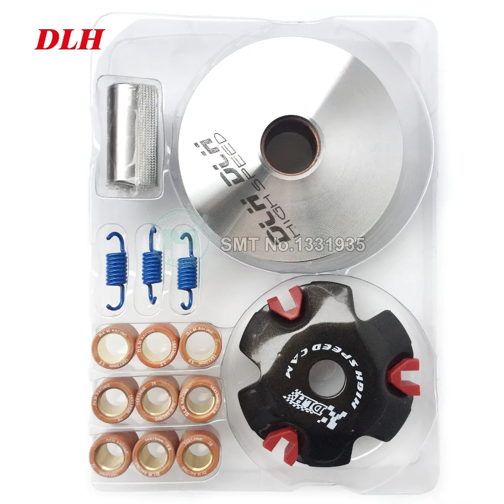 Comprar DLH Mortorcycle scooter ciclomotor ATV CVT variador Kit de embrague delantero polea para GY6 50 DIO50 AF18 AF28 34 35 ZX50 139QMB 139QMA