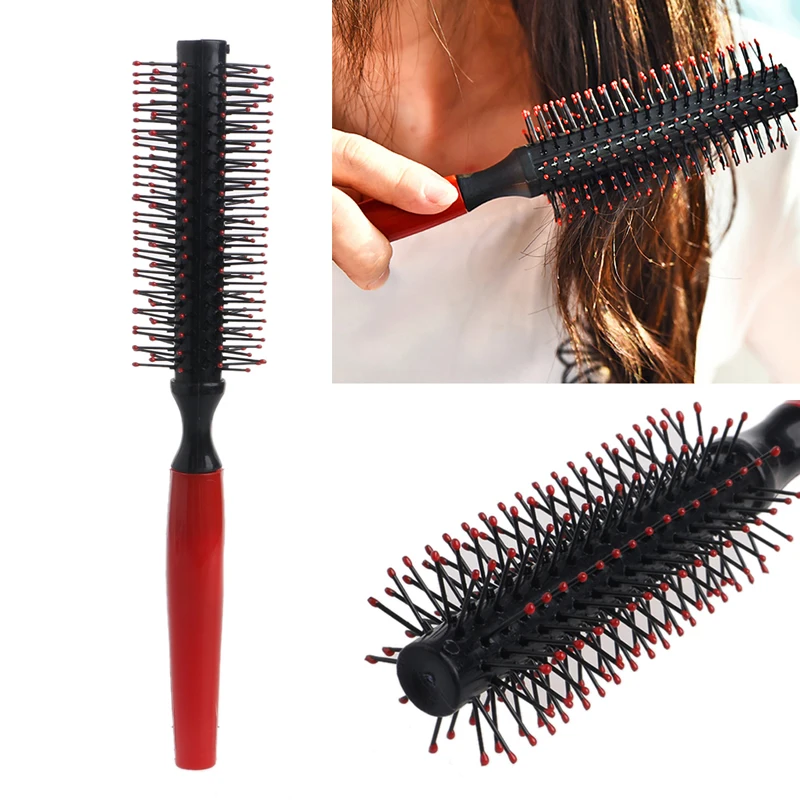 

Roll Brush Round Hair Comb Wavy Curly Styling Care Curling Beauty Salon Tools Hair Brush #11