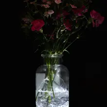 1 шт. 4 дюйма 9 светодиодный свет Батарея работает база для ваза в виде Эйфелева башня 4 дюйма чашка для светодиода свет