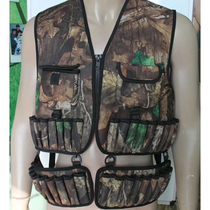 Waterproof Hunting Fishing Vest for Men Woman Outdoor Sport Mulit