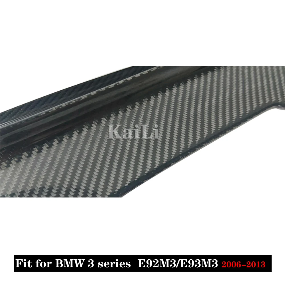 1 пара карбоновые щитки для переднего бампера BMW 3 серии E92 E90 E93 Real M3 Sedan Coupe Convertible 2006