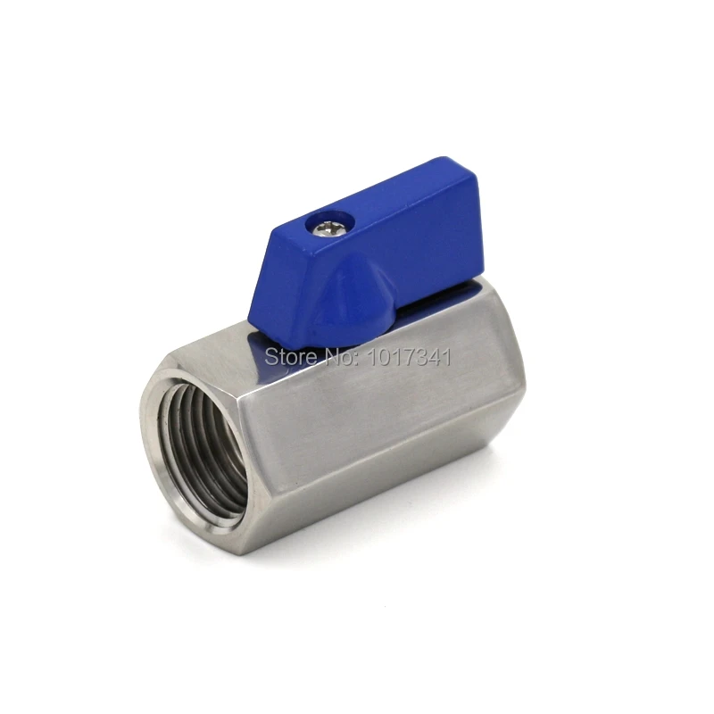 

Mini Ball Valve, 1/2" FPT to 1/2"FPT, Stainless Steel 304, Brewer Hardware