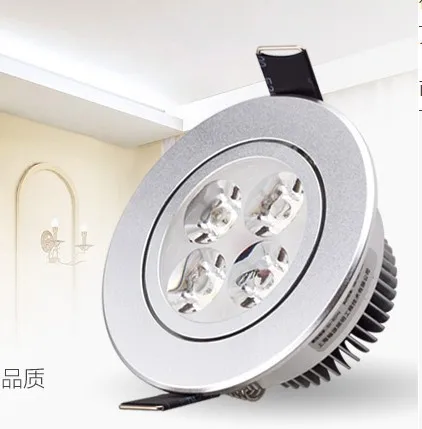 Светодиодный светильник 12 Вт светодиодный лампы 85-265 В светодиодный встроенное освещение светодиодный пятно света с светодиодный драйвер 3 года гарантии