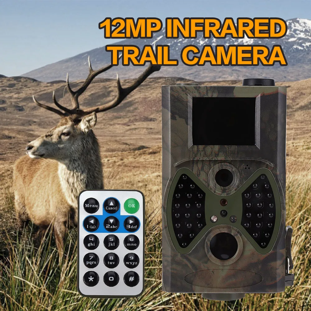 New 12MP Wildlife Cameras Scouting Digital Camera Infrared Trail