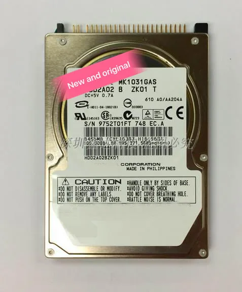 100% новый в коробке 3 года гарантии MK1031GAS 100G 5 4 K IDE 8MB нужно больше углов фотографий