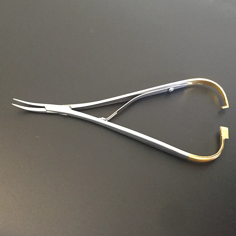 Beste Tandheelkundige Orthodontische Mathieu Naald Houder Standaard 14 Cm Extra Fijne Snavel Tang Tang Chirurgische Instrumenten Tandheelkundige Laboratorium Equi