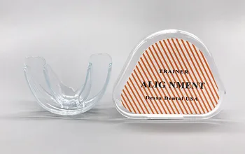

1Pcs clear Dental Tooth Orthodontic Appliance Trainer Alignment Braces Mouthpieces Dental Orthotics Teeth Care
