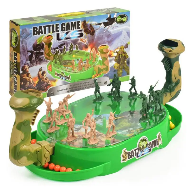 

New Children's Board Game Desktop Battle Board Soldier Catapult Board Game Parent-child Interactive Toy Game Table