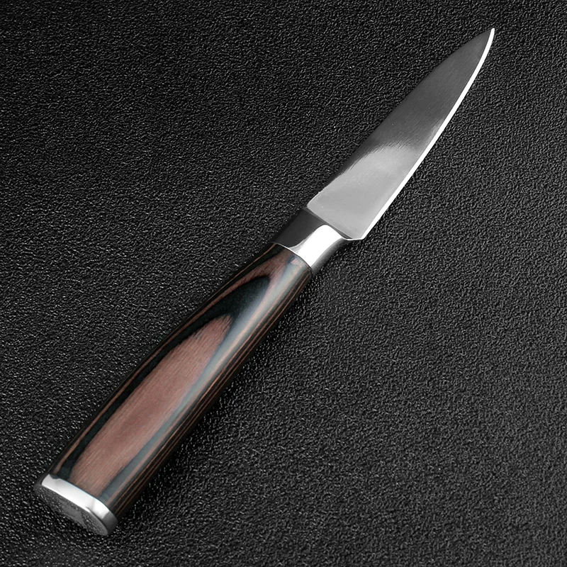 XITUO 3,5 дюймов очень острый нож для фруктов зеркальный нож для очистки фруктов кухонные инструменты для жизни нож для мяса 7Cr17Mov мульти нож подарок