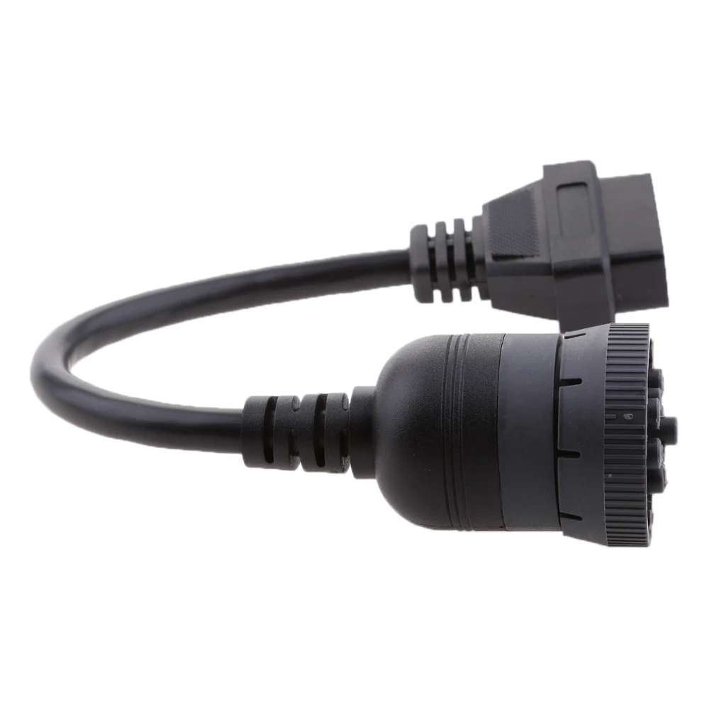 

Truck Error Fixing 9 Pin to 16 Pin OBD2 OBDII Scanner Cable Adapter adaptateur de cable Adaptador de cable