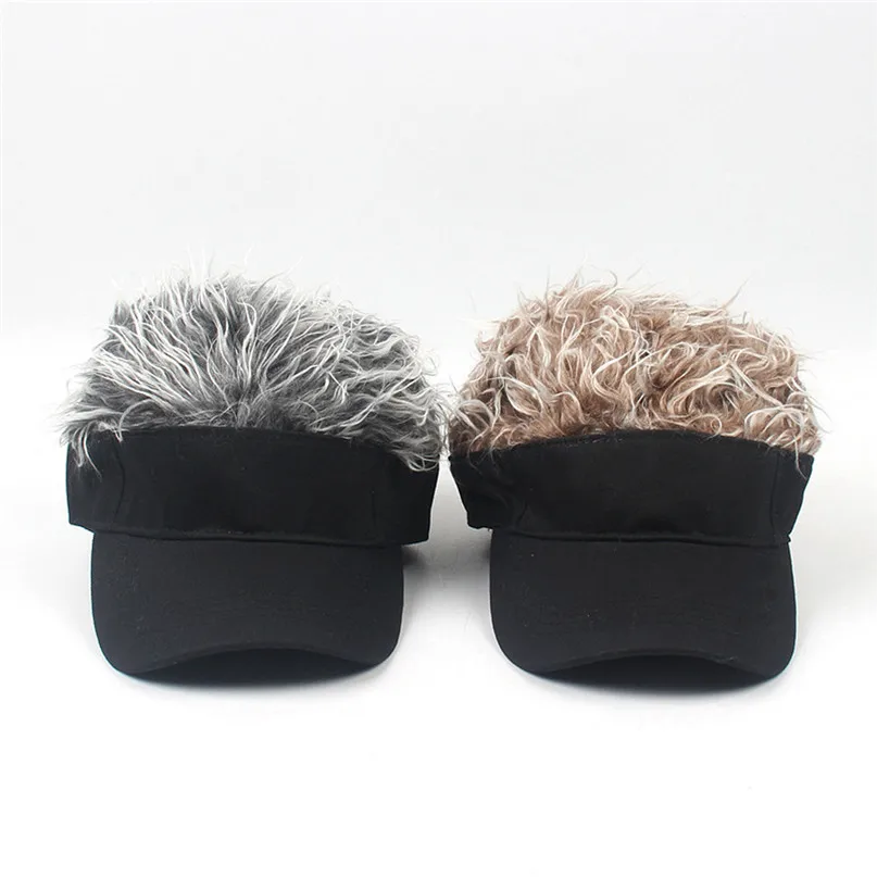 Wig Tennis Cap Parent-child Hat Street Trend Cap Outdoor Shade Wig baseball cap parent-child hat street trend cap #2f20 (11)