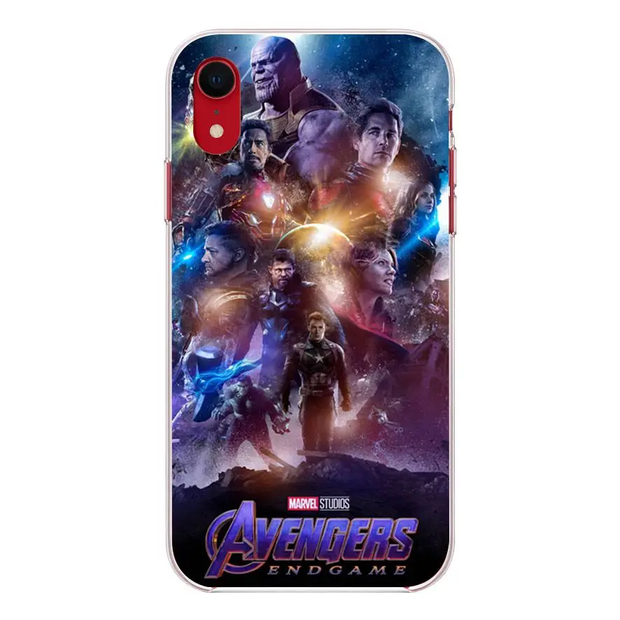 Чехол из ТПУ для задней панели телефона OUTMIX с Мстителями iPhone 7 7plus 8 8plus X XS XR max 5 5S 6 6S