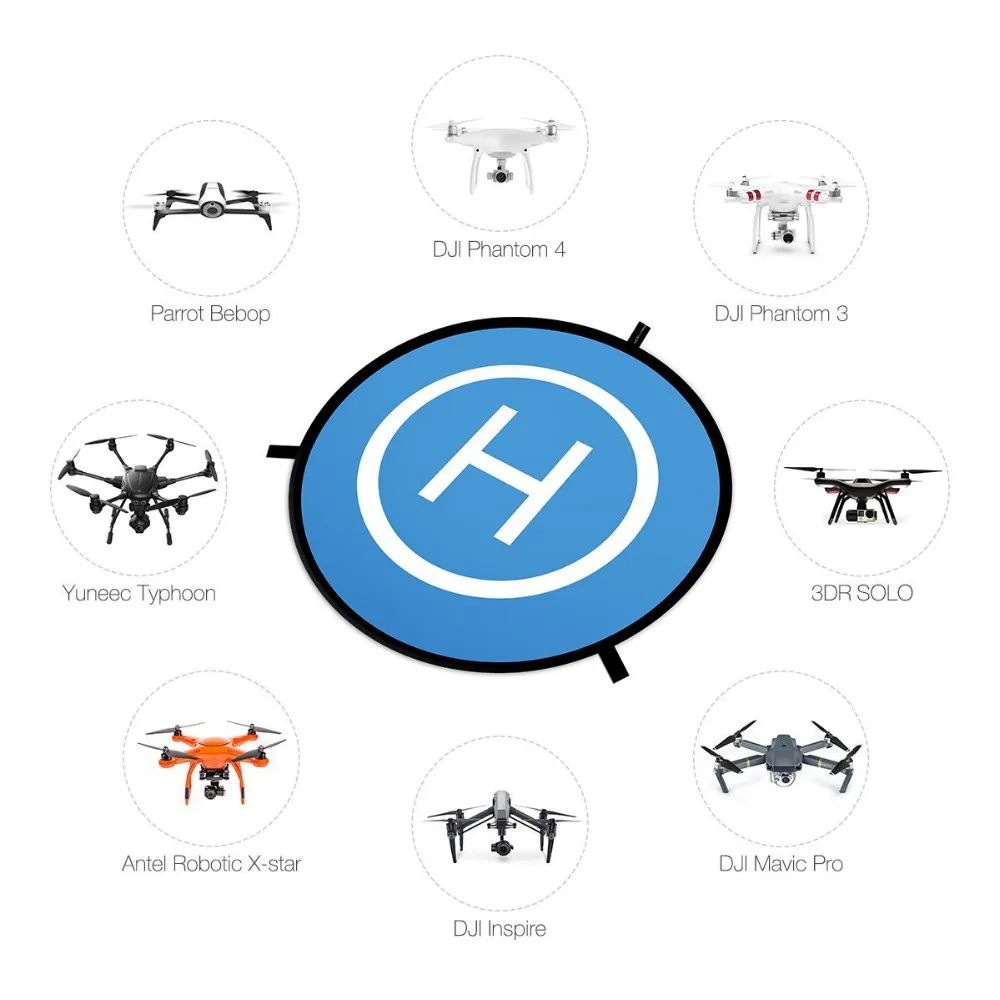 

PGYTECH DJI Spark Protective Fast-fold Drone Landing Pad For Mavic Pro Phantom 2 3 4 inspire 75cm Station-Apron Portable Pour