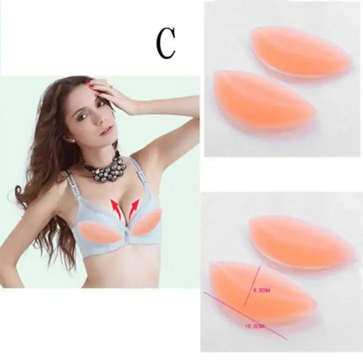 3 Types Sexy Women Silicone Gel Push Up Bra Pad Insert Breast Enhancer Bikini Swimsuit Pocket Padded Bra Swimwear Invisible Pads 11