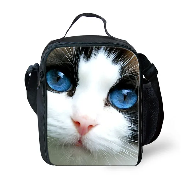 FORUDESIGS Cute 3D Cat Lunch Box For Kids Animal Child Food Fresh Keep