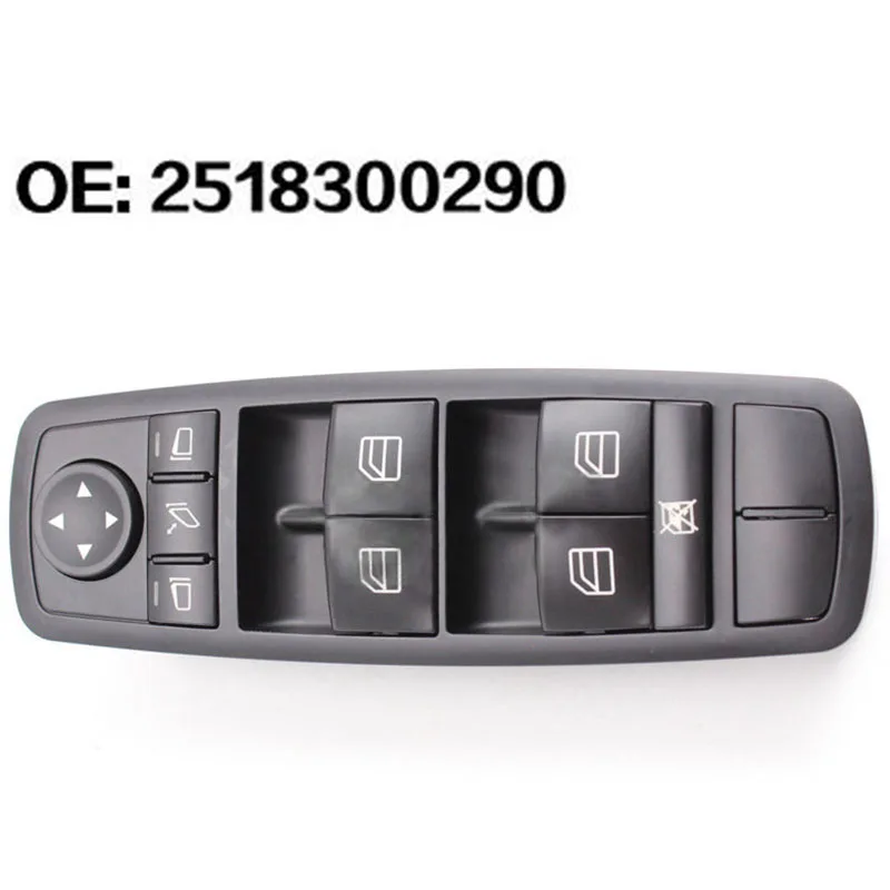 Фотопереключатель переднего левого стекла для Benz ML GL W164 A2518300290|Переключатели и