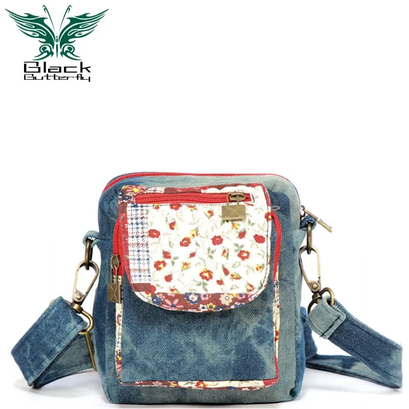 

Daypack Hot Sale Promotion Baguette Shoulder Bags Soft Denim New Female Chest Pack 2019 Small Satchel Bag Cowboy