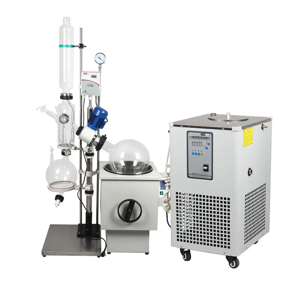 

10L Industrail Rotary Evaporator with Circulation Chiller