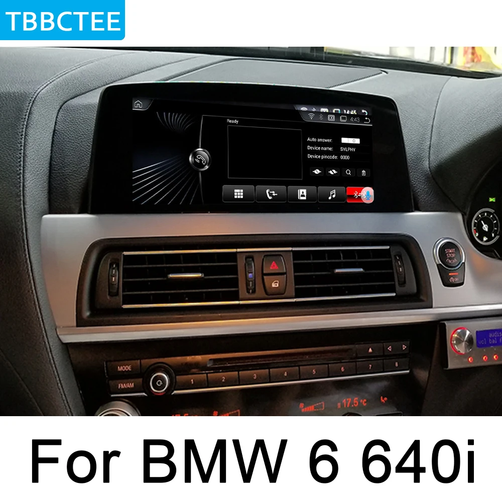 Perfect For BMW 6 640i 650i 640d 2010~2012 CIC Car Multimedia Radio DVD Player Android Auto radio GPS Navigation Map HD Touch Screen 4