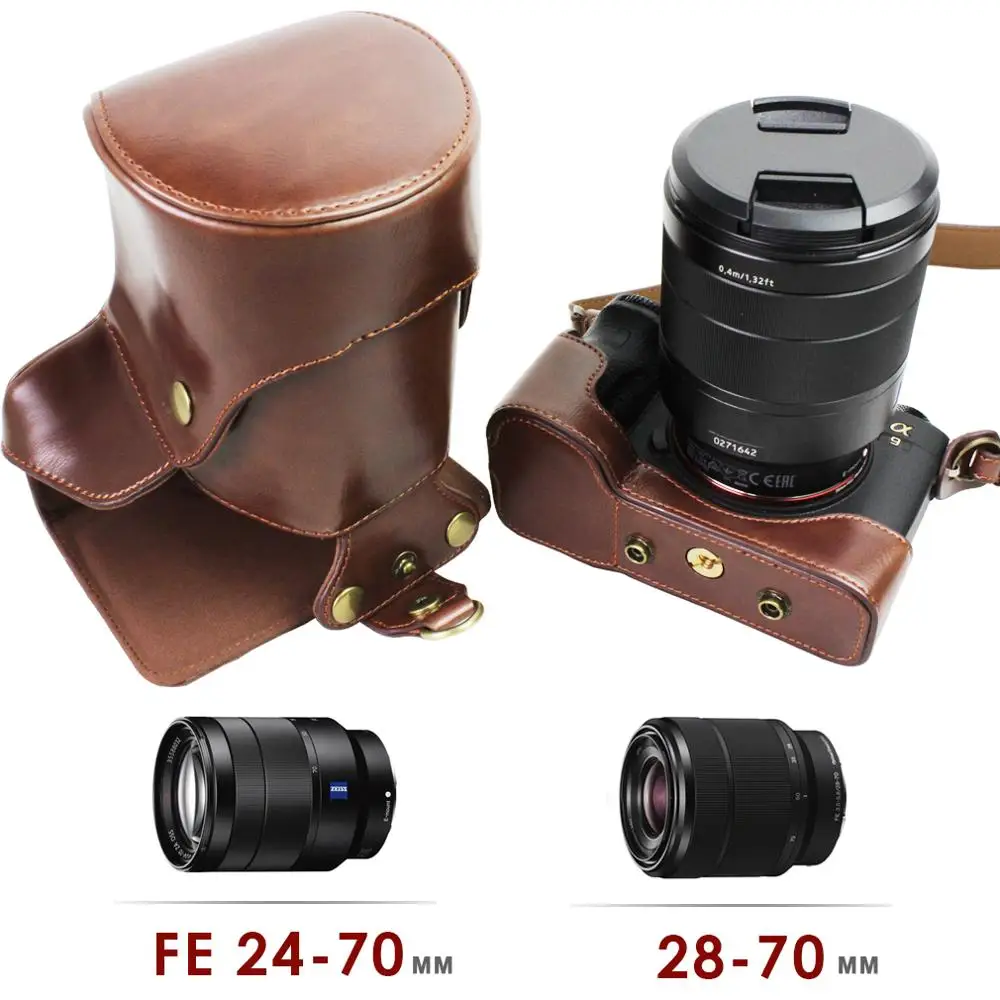 Чехол сумка Coover из искусственной кожи для камеры Sony A9 a9 A7III A7M3 A7RIII A7RM3 A7 III Markiii A73 slr