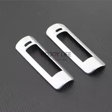 2 шт. задний элемент двери задний ряд кондиционер вентиляционное отверстие крышка Накладка рамка для Land Rover Дискавери Спорт стайлинга автомобилей