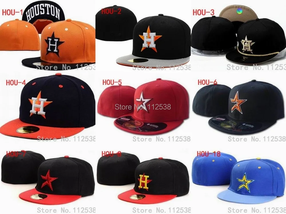 Wholesale Houston Astros fitted hats baseball caps 12pcs/lot free shipping  HOU100|hat beige|hat vs caphat wool - AliExpress