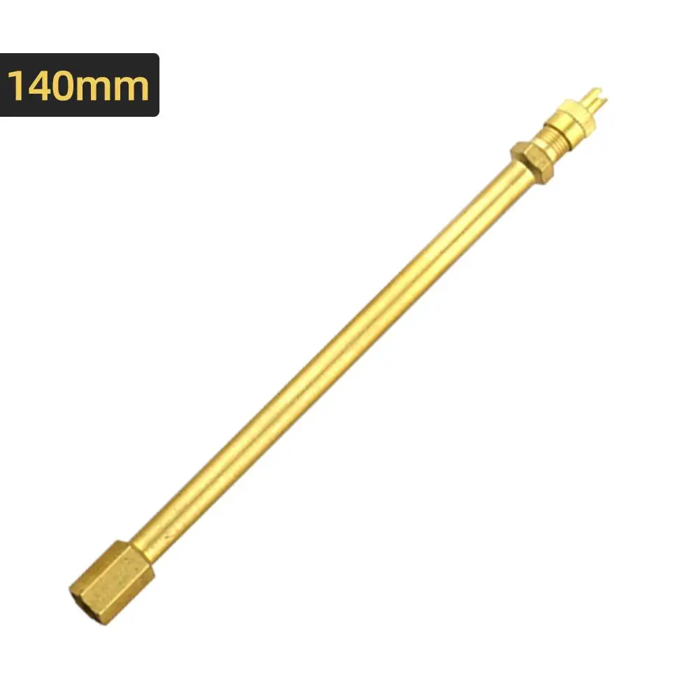 100mm 140mm 200mm Car Auto Truck Brass Wheel Tire Valve Cap Tyre Stem Extension Extender Tire Inflation Valve Stems 100mm 140mm 200mm Car Auto Truck Brass Wheel Tire Valve Cap Tyre Stem Extension Extender Tire Inflation Valve Stems