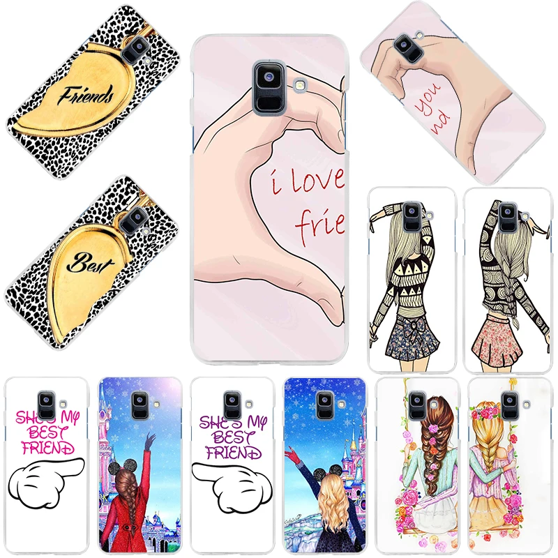 

Different but best friends forever Transparent Case for Samsung Galaxy A8Star A9Pro A72018 A8S A82018 A6plus A52017 A72017 cover