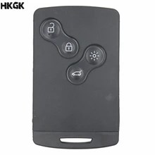 4 Button Remote Key Card Smart Car Key For Renault Megane 3 clio 4 Koleos Scenic laguna with Uncut Key Blade 434Mhz ID46 PCF7952 4 Button Remote Key Card Smart Car Key For Renault Megane 3 clio 4 Koleos Scenic laguna with Uncut Key Blade 434Mhz ID46 PCF7952
