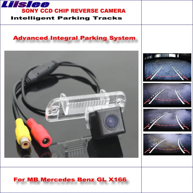 

Liislee Intelligentized Reversing Camera For Mercedes Benz GL X166 Rear View Back Up / 580 TV Lines Dynamic Guidance Tracks