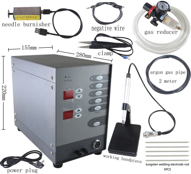 220 В нержавеющая сталь точечный лазерный сварочный аппарат автоматический числовой контроль сенсорный импульсный аргонно-дуговой сварочный аппарат для пайки ювелирных изделий