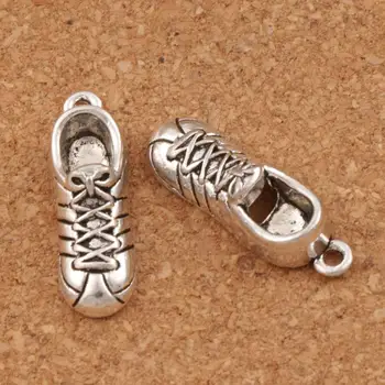 

Sport Shoes Charm Beads MIC Zinc Alloy Pendants Jewelry DIY 27.5x9mm L251