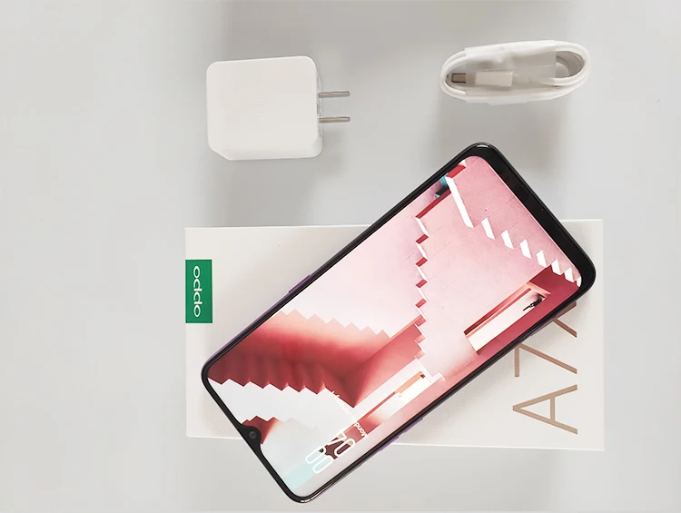 Глобальная прошивка Oppo A7X мобильный телефон Helio P60 Android 8,1 6," ips 2340X1080 4 Гб ram 128 ГБ rom 16.0MP отпечаток пальца OTG