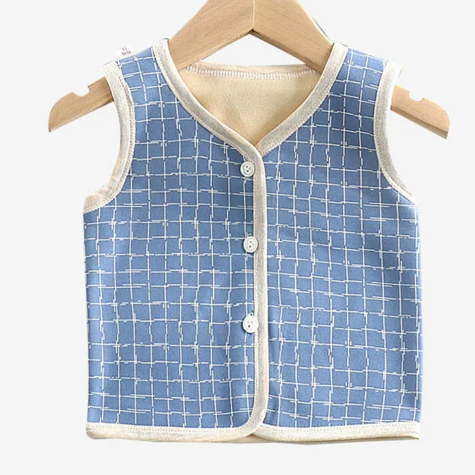 New Children's Vest for Boys Spring Autumn Wool Baby Vests Fashion Waistcoat for Boys Baby Clothes Kids Tops Jackets Colete lightweight spring jacket