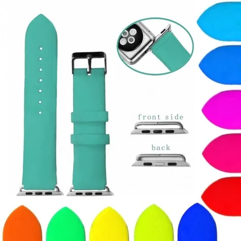 38mm Silicone Watch Band Replacement for Apple iWatch WB1105T38JB