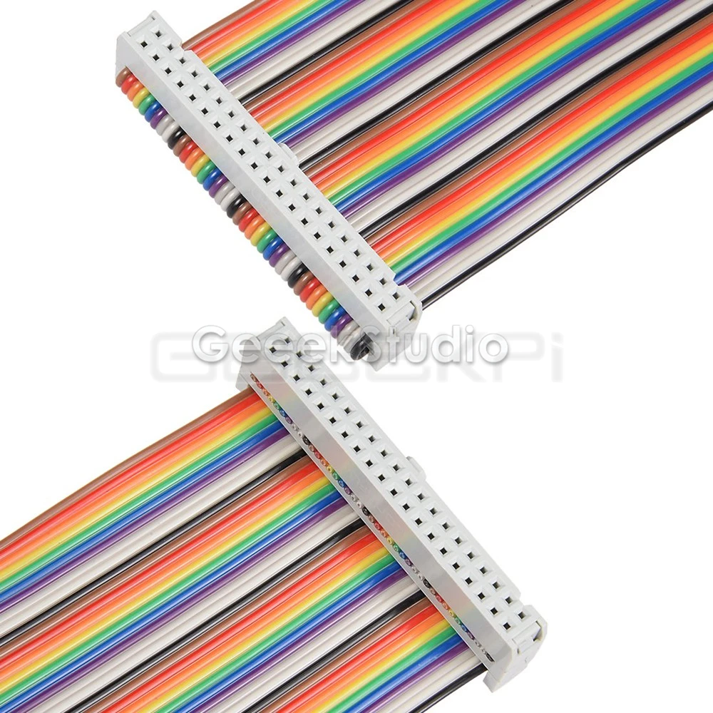 3 шт. 19 см 40 контактов 40Pin Way GPIO Rainbow ленточный кабель DIY для Raspberry Pi Model B / + 2