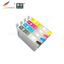 Cartouche d'encre rechargeable avec ARC, pour Epson RCE-881-884 88 NX115 NX215 CX4400 CX4450 CX7400 (T0881-T0884)