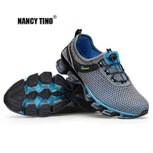

NANCY TINO Men Sport Running Shoes Exercise Couple Breathable Mesh Sneakers Woman Shock-absorbing Outdoor Running Shoes