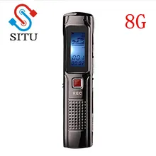 8 ГБ Цифровой диктофон Регистраторы голосовой активации USB ручка цифровой Аудио Диктофон Регистраторы диктофон MP3 плеер gravador де