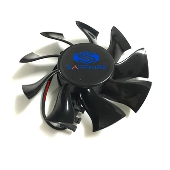 

75mm 12V 0.32A 2Wire 2Pin FD8015H12S VGA GPU Cooler Graphics Card Fan For Sapphire HD4890 HD4860 HD6770 HD6790 Cooling