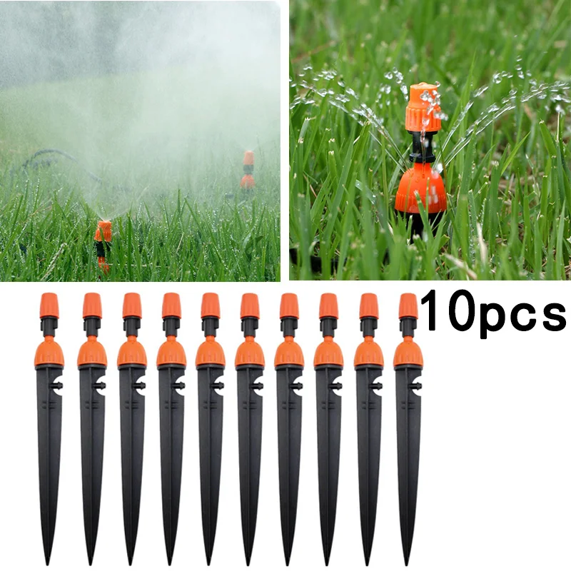 

Gardening Farming Water Flow Irrigation Nozzle Dripper Sprinkler Emitter 10Pcs Adjustable New Arrivals