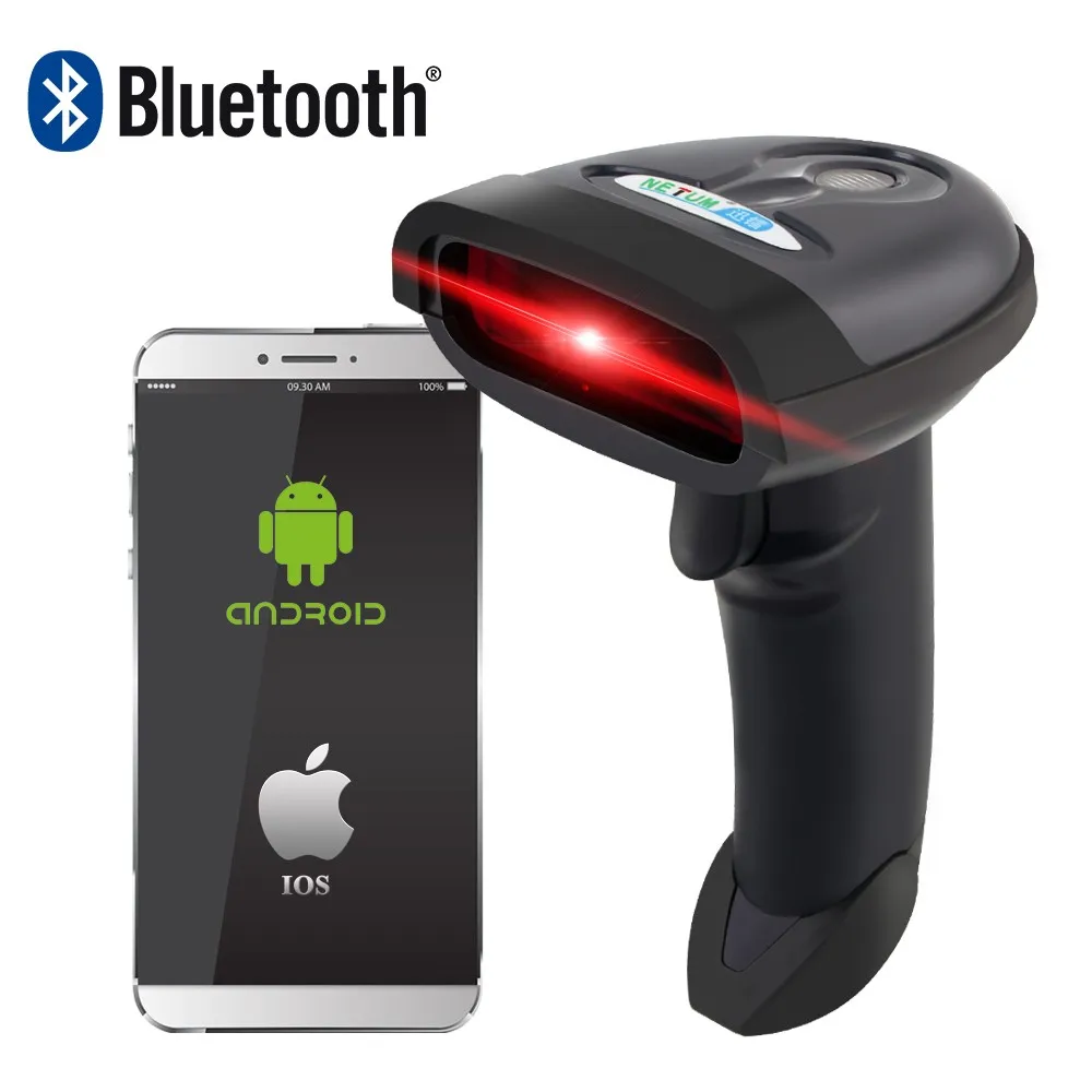 Wireless Hand Held A4 HandyScanner with Bluetooth and Rechargeable Battery 