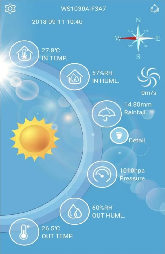 APP interface