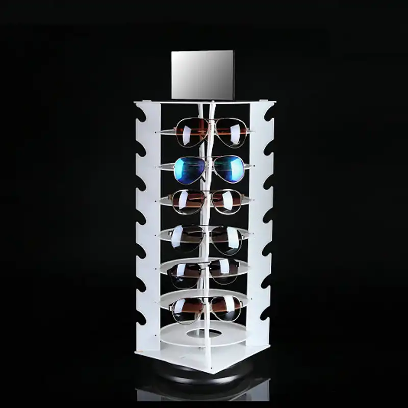 Square 1pc Expedited Shipping Metal Rotating Sunglass Display Rack