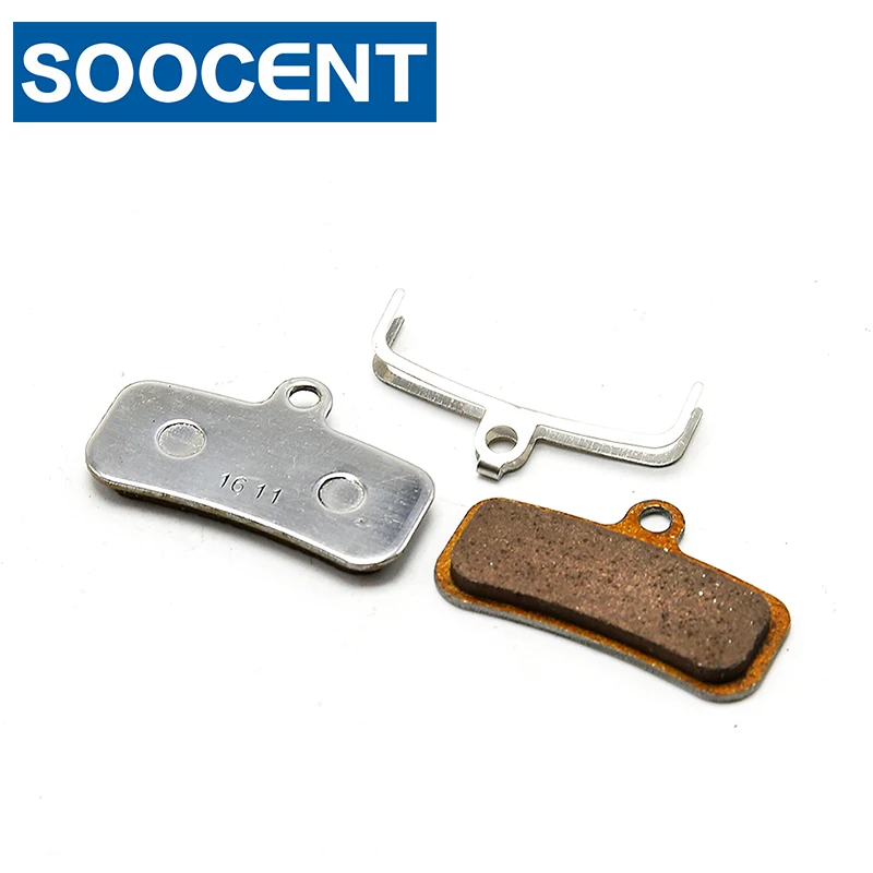 4 Pairs Stainless Steel Bicycle Brake Pads for Shimano Saint M810 M820 Zee M640 MTB Mountain
