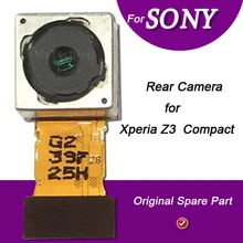 for Sony Xperia Z3 Compact Back Camera Original; OEM Rear facing Camera Replacement Part for Sony Xperia Z3 Mini D5803 D5833